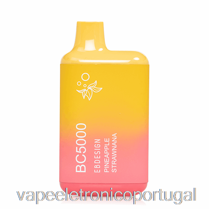 Vape Eletrônico Bc5000 Palha De Abacaxi Descartável